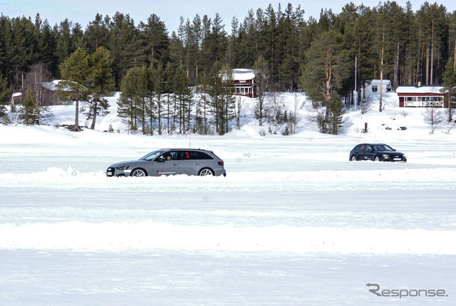 アウディ・アイス・エクスペリエンス・イン・スウェーデン(Audi Ice experience in Sweden)