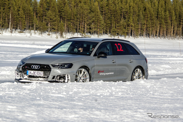 アウディ・アイス・エクスペリエンス・イン・スウェーデン（Audi Ice experience in Sweden）