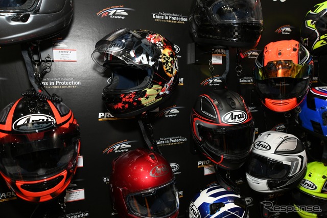アライヘルメット(東京モーターサイクルショー2019)
