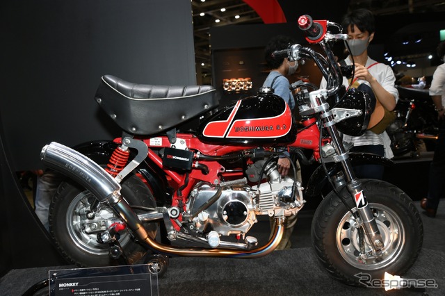 ホンダ・モンキーのヨシムラカスタム(東京モーターサイクルショー2019)