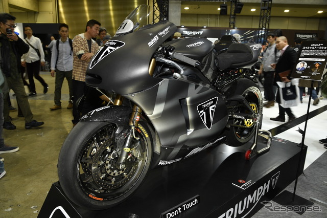 トライアンフMoto2プロトタイプ（東京モーターサイクルショー2019）