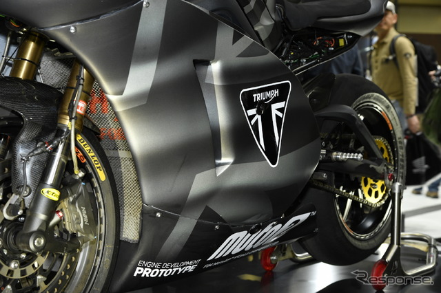 トライアンフMoto2プロトタイプ(東京モーターサイクルショー2019)