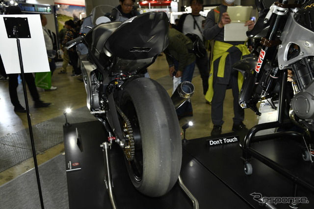 トライアンフMoto2プロトタイプ（東京モーターサイクルショー2019）