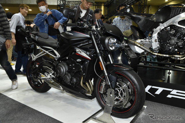 トライアンフStreet Triple RS(東京モーターサイクルショー2019)