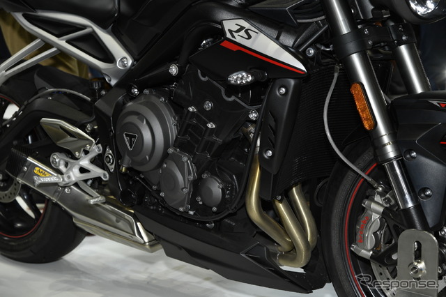 トライアンフStreet Triple RS(東京モーターサイクルショー2019)