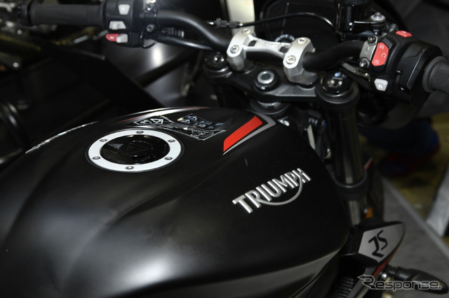 トライアンフStreet Triple RS(東京モーターサイクルショー2019)