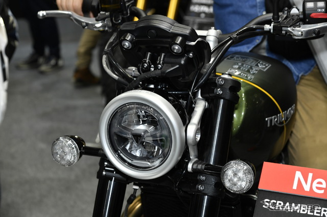 トライアンフ・ボンネビル・スクランブラー1200XC(東京モーターサイクルショー2019)