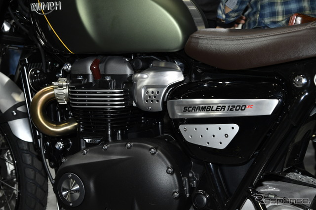 トライアンフ・ボンネビル・スクランブラー1200XC(東京モーターサイクルショー2019)