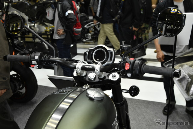 トライアンフ・ボンネビル・スクランブラー1200XC(東京モーターサイクルショー2019)