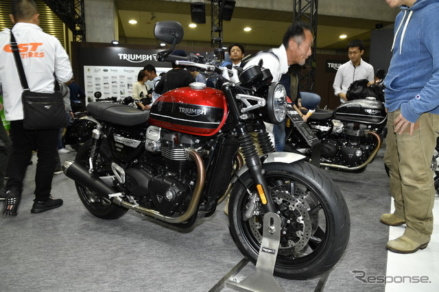 トライアンフ・ボンネビル・スピードツイン(東京モーターサイクルショー2019)