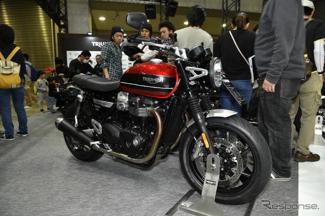 トライアンフ・ボンネビル・スピードツイン(東京モーターサイクルショー2019)