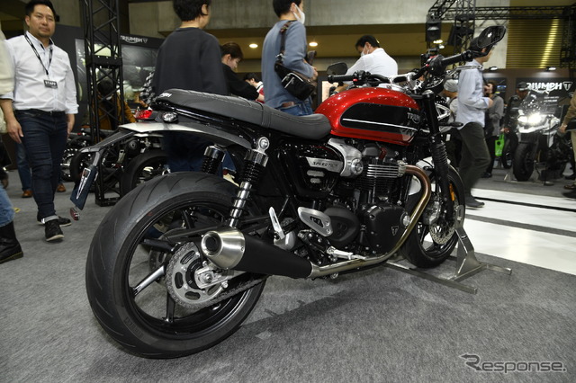 トライアンフ・ボンネビル・スピードツイン(東京モーターサイクルショー2019)