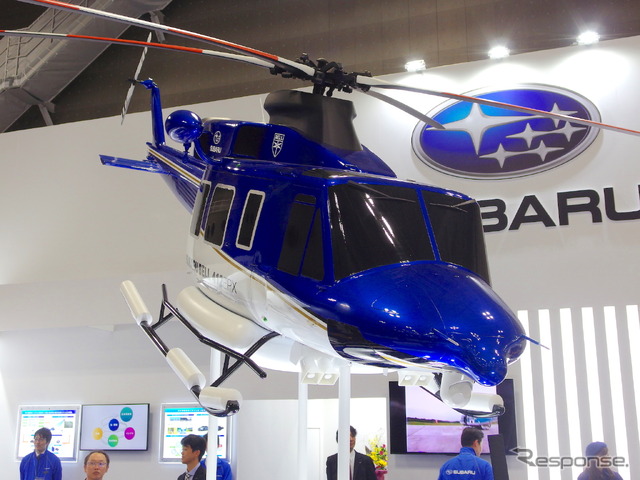 SUBARU BELL 412EPXの模型（国際航空宇宙展2018）