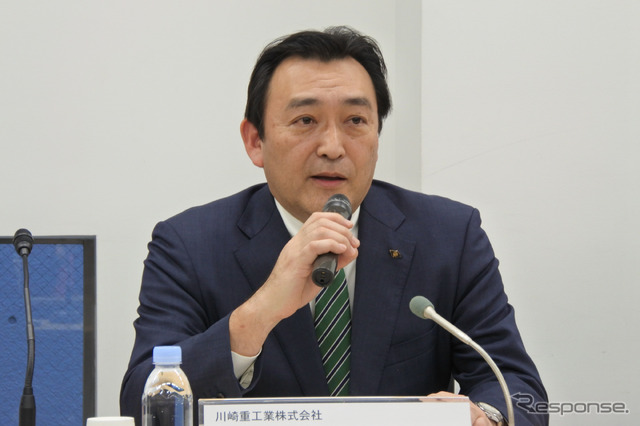 川崎重工業 モーターサイクル&エンジンカンパニー企画本部渉外部 古橋賢一 部長