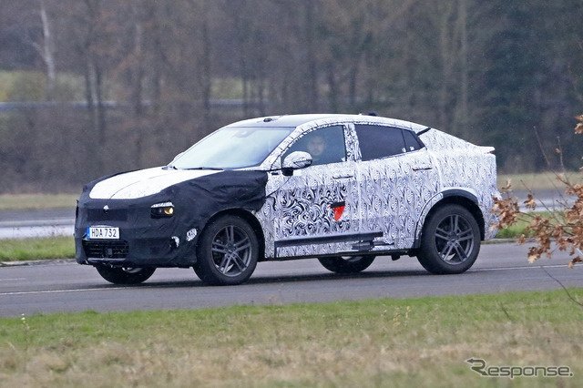 Lynk & Co 05 開発車両 スクープ写真