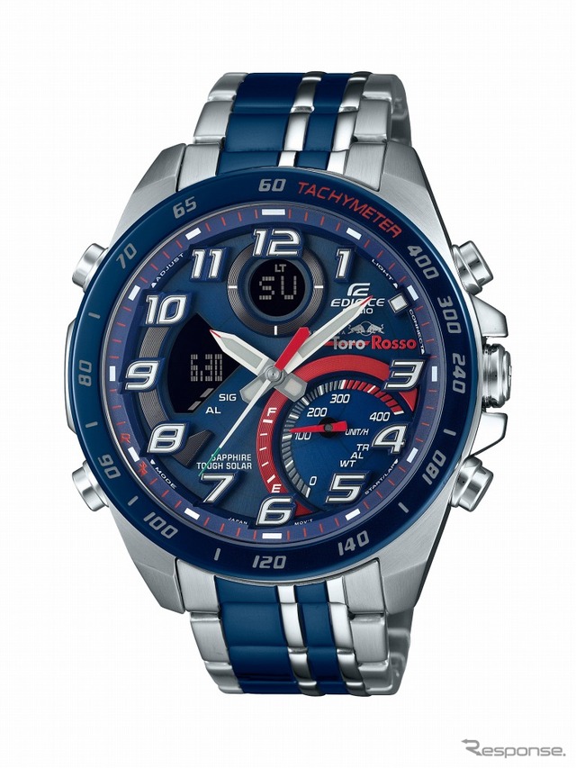 カシオ エディフィス スクーデリア・トロ・ロッソ・リミテッドエディション ECB-900TR