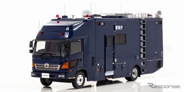 日野 レンジャー 2015 警視庁公安部公安機動捜査隊指揮官車両(1/43スケールモデル)