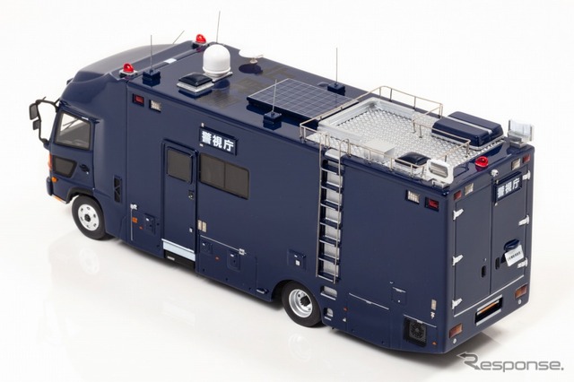 日野 レンジャー 2015 警視庁公安部公安機動捜査隊指揮官車両(1/43スケールモデル)