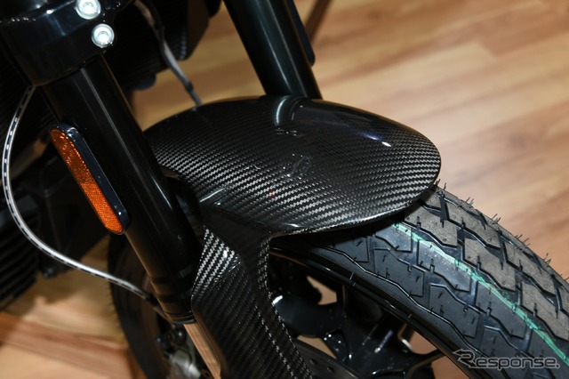 インディアン FTR1200 Thunder Black 新型(東京モーターサイクルショー2019)
