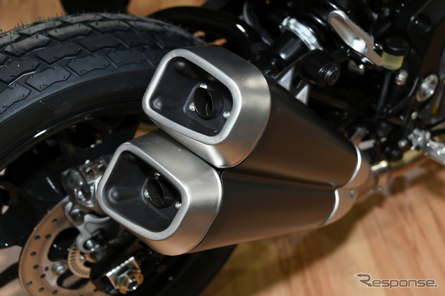インディアン FTR1200 Thunder Black 新型(東京モーターサイクルショー2019)