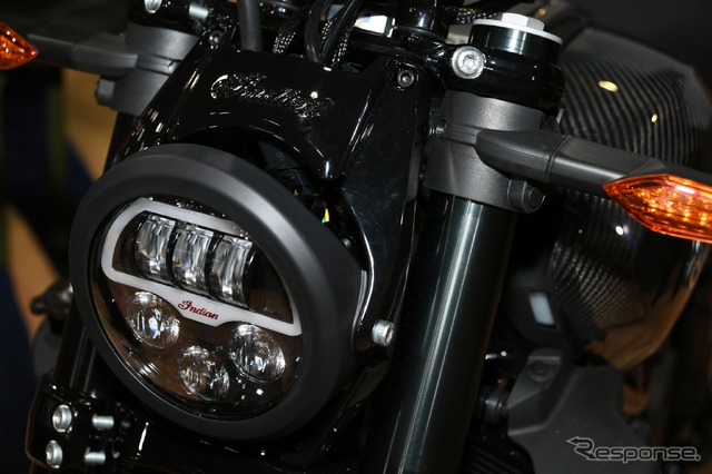 インディアン FTR1200 Thunder Black 新型(東京モーターサイクルショー2019)
