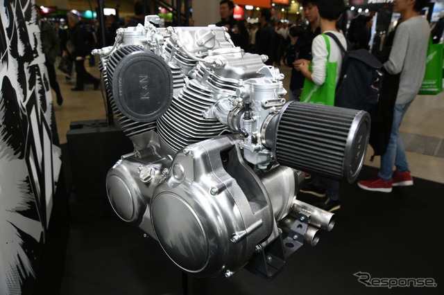 M-TEC MUGEN Vツインエンジン Concept（東京モーターサイクルショー2019）