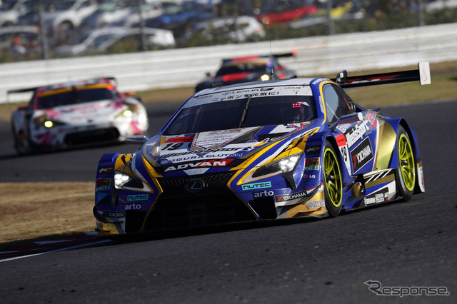 SUPER GT／GT500の2019年参戦車両：LEXUS TEAM WedsSport BANDOHの「WedsSport ADVAN LC500」