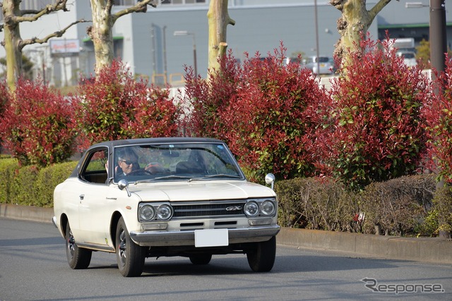 日産ローレルC30 プリンスの丘ミーティング2019