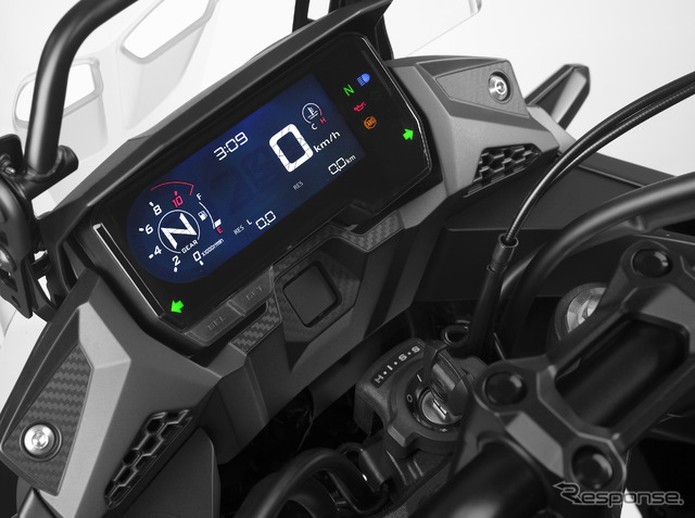 メーターまわり(写真はCB500Xで欧州仕様車)