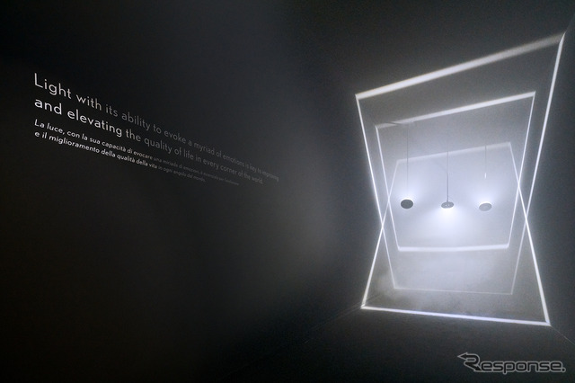 レクサスのミラノデザインウィークの「LEADING WITH LIGHT」