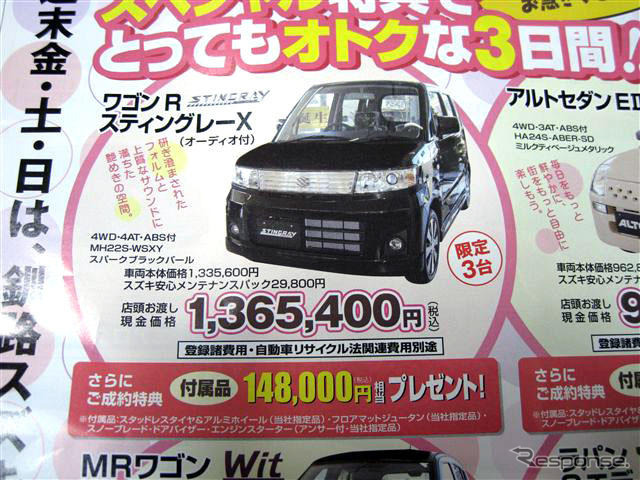 【迷う新車値引き情報】軽自動車にするかコンパクトカーにするか