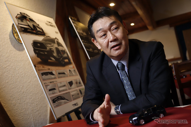 トヨタ RAV4 チーフエンジニアの佐伯禎一(さえきよしかず)氏