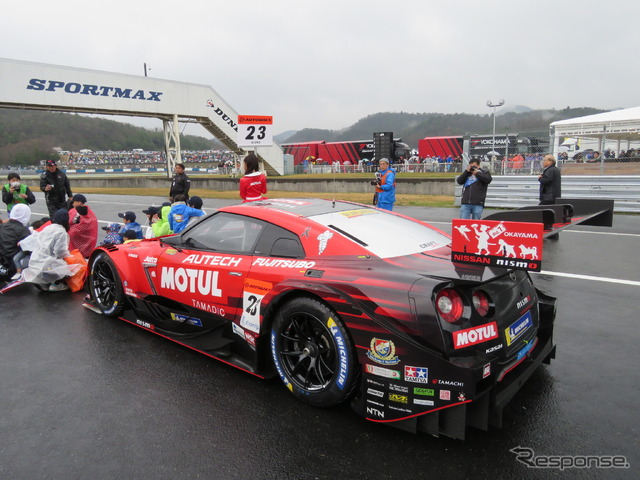 決勝2位となる#23 GT-R。