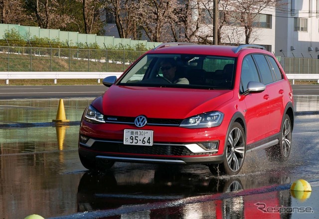 4月4日に開催された「Volkswagen Tech Day 2019」の一コマ