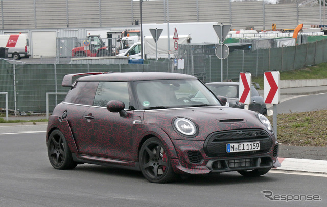 MINI JCW GP 市販型 スクープ写真