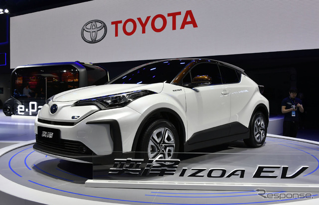 トヨタ C-HR EVの兄弟車、イゾアEV(上海モーターショー2019)