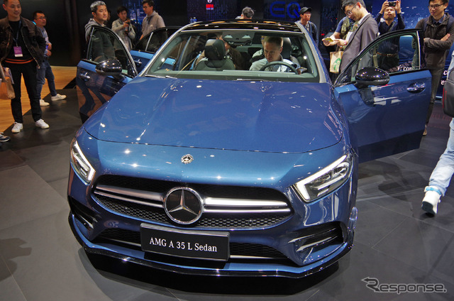 メルセデスAMG A35L 4MATICセダン(上海モーターショー2019)
