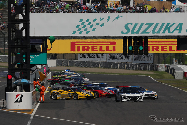 2018年の鈴鹿10時間耐久レース。