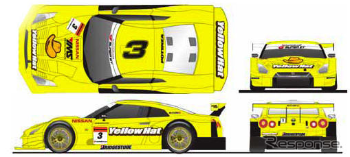 【SUPER GT】イエローハット、GT-Rで参戦
