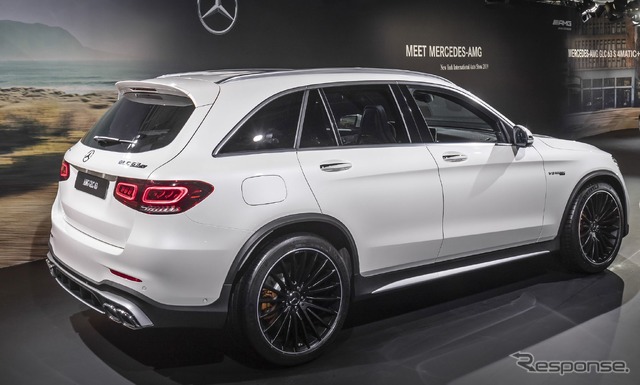 メルセデスAMG GLC63 4MATIC+ 改良新型(ニューヨークモーターショー2019)