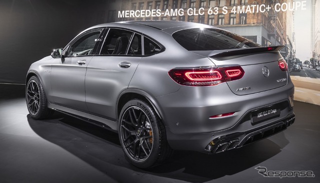 メルセデスAMG GLC63 4MATIC+クーペ 改良新型(ニューヨークモーターショー2019)