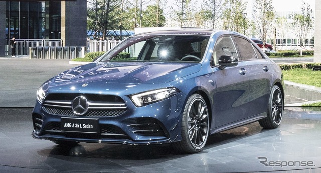 メルセデスAMG A35 L 4MATIC セダン（上海モーターショー2019）