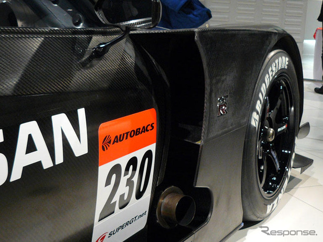 【日産スポーツ】黒い写真蔵…GT-R SUPER GT開発用230号車
