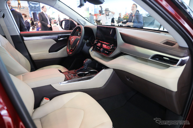 トヨタ ハイランダー 新型(ニューヨークモーターショー2019)