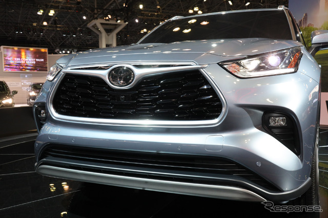 トヨタ ハイランダー 新型(ニューヨークモーターショー2019)