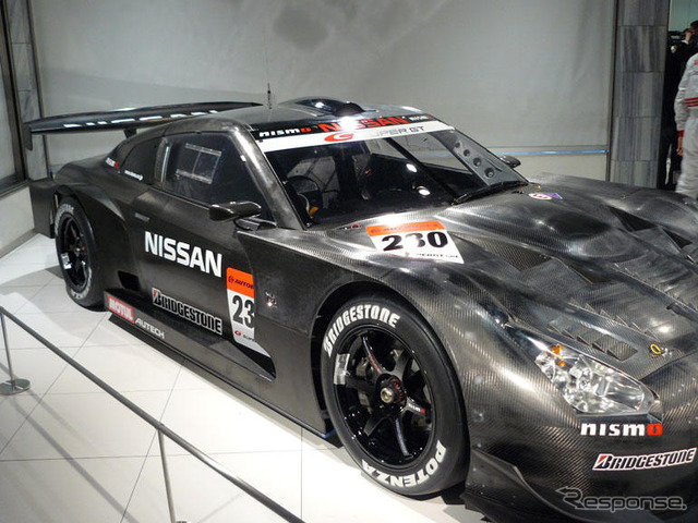 【日産スポーツ】黒い写真蔵…GT-R SUPER GT開発用230号車