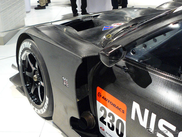 【日産スポーツ】黒い写真蔵…GT-R SUPER GT開発用230号車