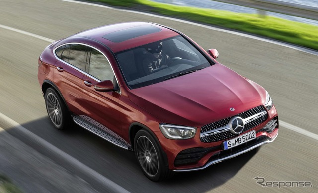 メルセデスベンツ GLC クーペ 改良新型