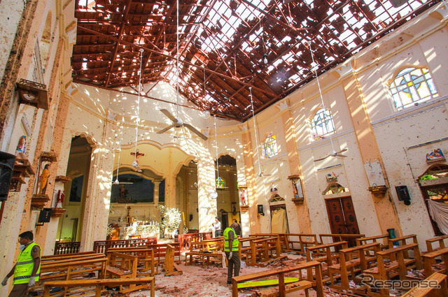 スリランカ爆破テロ　(c) Getty Images