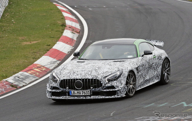 メルセデス AMG GT ブラックシリーズ 市販型（スクープ写真）